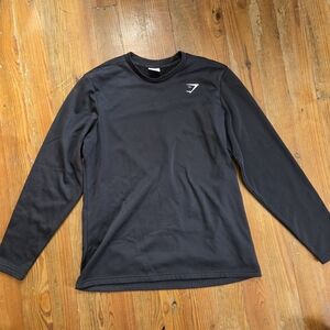 Gymshark Black Long Sleeve Shirt